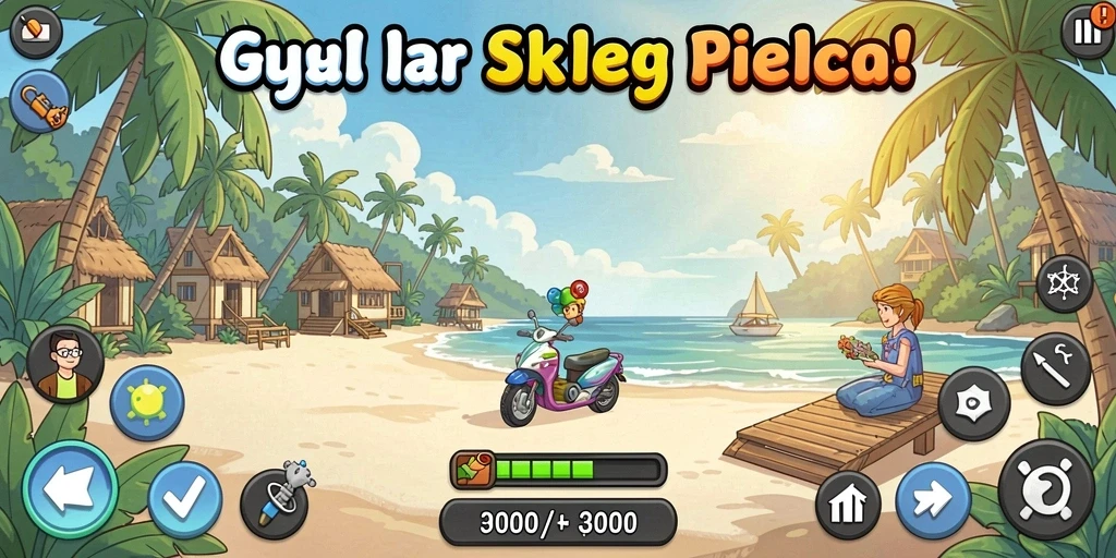 bima11 - Screenshot karakter yang bisa dikustomisasi di BIMA11.