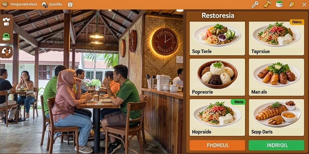 semesta69 - Tangkapan layar menampilkan berbagai item dan senjata yang ada di game.